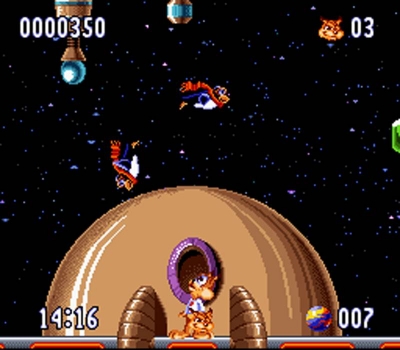 Screen ze hry Bubsy II