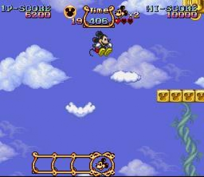 Screen ze hry The Magical Quest Starring Mickey Mouse