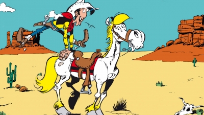 Artwork ke he Lucky Luke