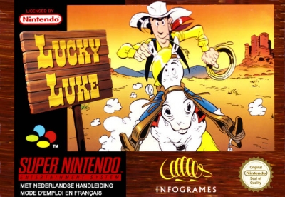 Obal hry Lucky Luke