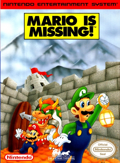 Obal hry Mario is Missing!