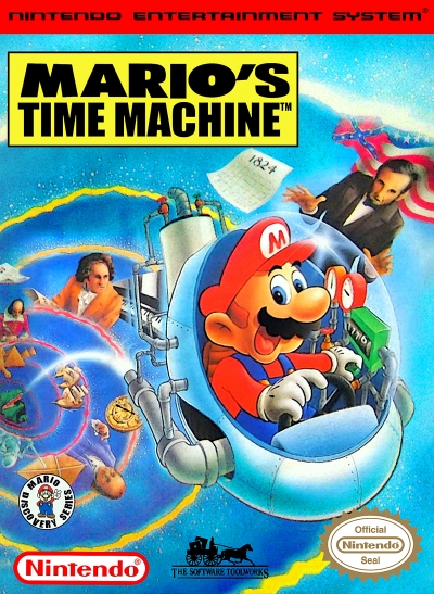 Obal hry Marios Time Machine