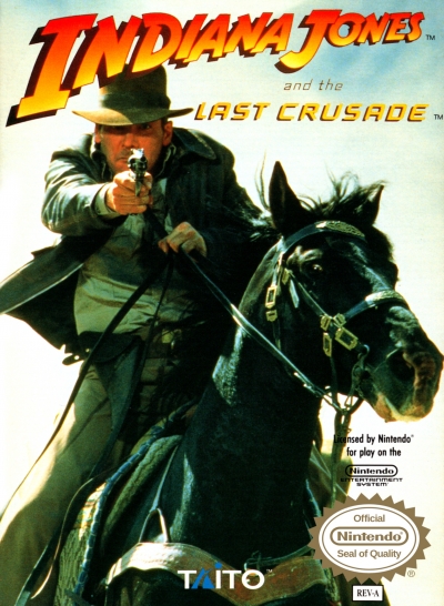 Obal hry Indiana Jones and the Last Crusade