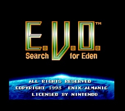 Screen ze hry E.V.O.: Search for Eden