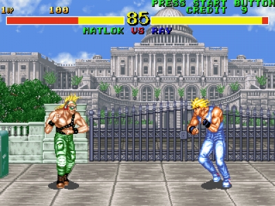 Screen ze hry Fighters History