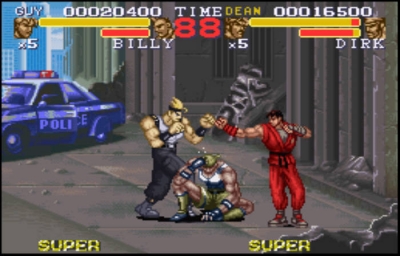 Screen ze hry Final Fight 3