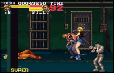 Screen ze hry Final Fight 3