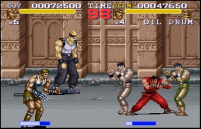 Screen ze hry Final Fight 3