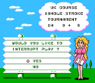 Screen ze hry NES Open Tournament Golf