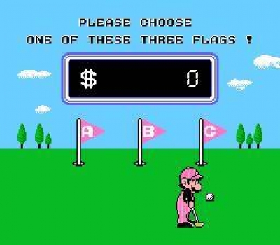 Screen ze hry NES Open Tournament Golf