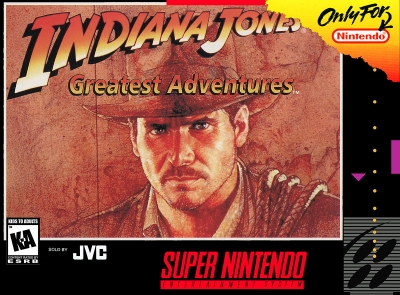 Obal hry Indiana Jones Greatest Adventures