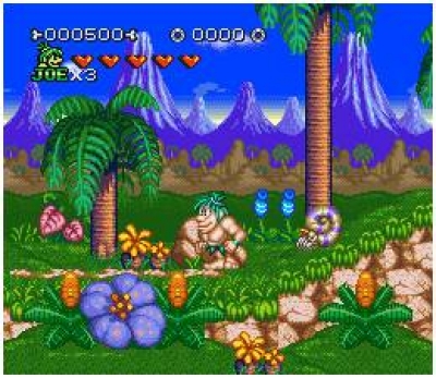 Screen ze hry Joe & Mac 2: Lost in the Tropics