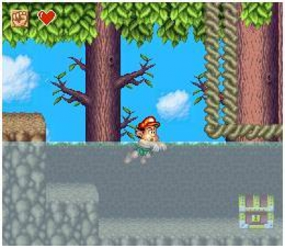 Screen ze hry Super Adventure Island II