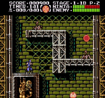 Screen ze hry Ninja Gaiden Trilogy