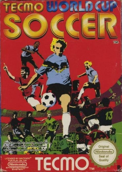 Artwork ke he Tecmo World Cup Soccer