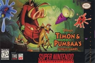 Obal hry Timon & Pumbaas Jungle Games