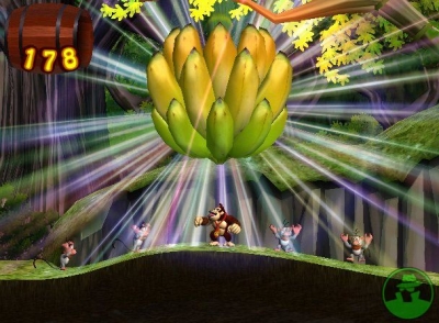 Screen ze hry Donkey Kong Jungle Beat