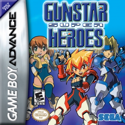 Obal hry Gunstar Super Heroes