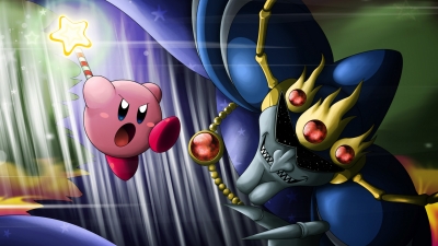 Artwork ke he Kirby Nightmare in Dreamland