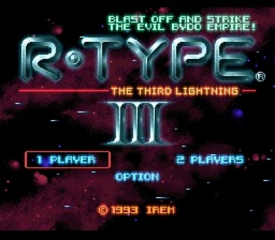 Screen ze hry R-Type III: The Third Lightning