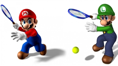 Artwork ke he Mario Power Tennis