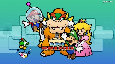 Artwork ke he Super Paper Mario