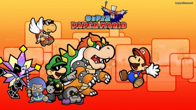 Artwork ke he Super Paper Mario