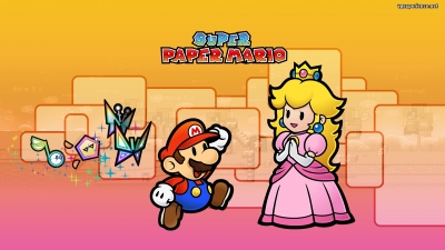 Artwork ke he Super Paper Mario