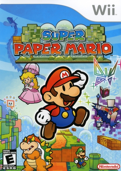 Obal hry Super Paper Mario