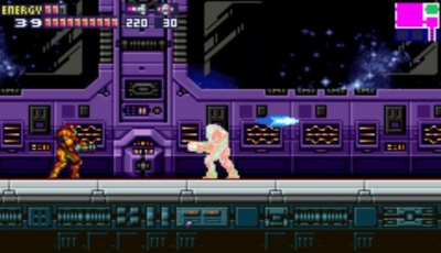 Screen ze hry Metroid Fusion