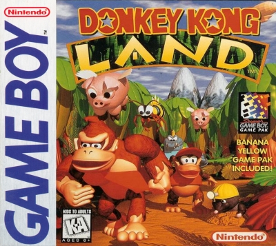 Obal hry Donkey Kong Land