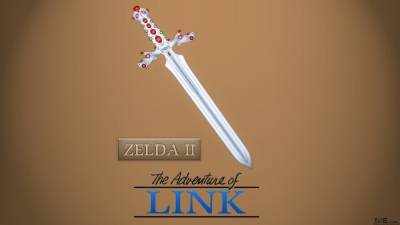 Artwork ke he Zelda II: The Adventure of Link