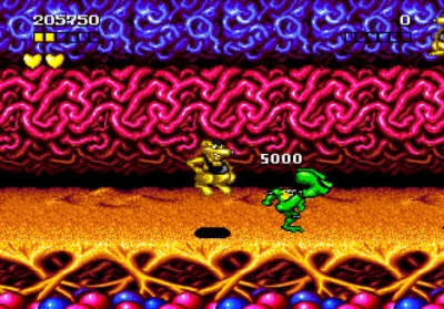 Screen ze hry Battletoads