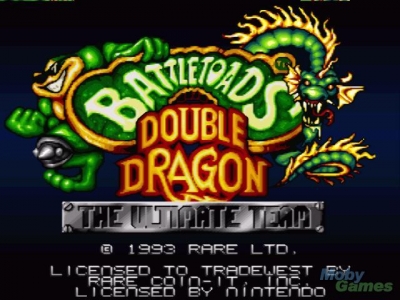 Screen ze hry Battletoads & Double Dragon