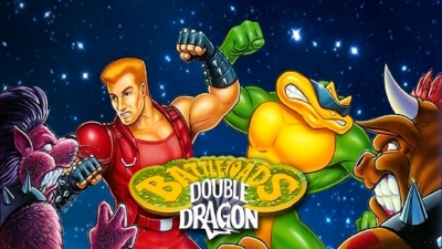 Artwork ke he Battletoads & Double Dragon