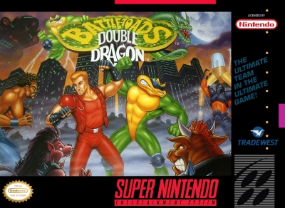 Obal hry Battletoads & Double Dragon