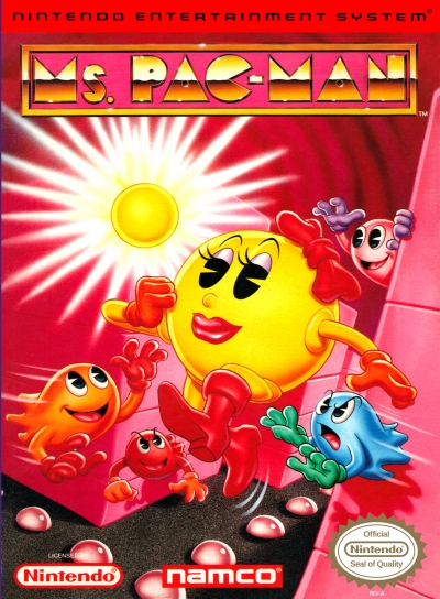 Obal hry Ms. Pac-Man