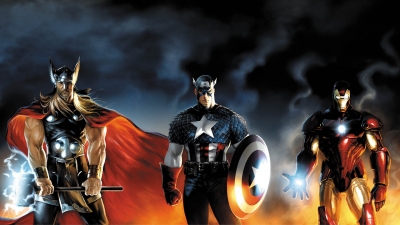 Artwork ke he Captain America and the Avengers