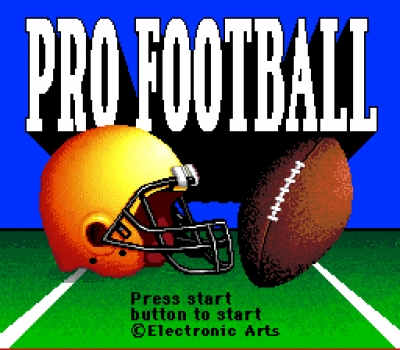 Screen ze hry John Madden Football