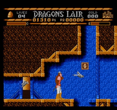 Screen ze hry Dragons Lair