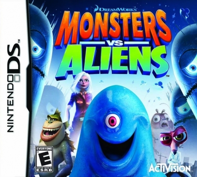 Obal hry Monsters vs. Aliens