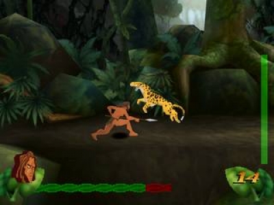 Screen ze hry Disneys Tarzan