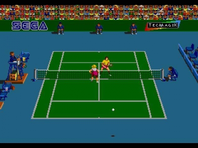 Screen ze hry Andre Agassi Tennis