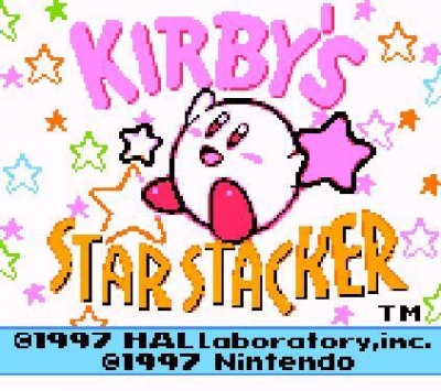 Screen ze hry Kirbys Star Stacker