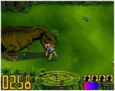 Screen ze hry Jurassic Park