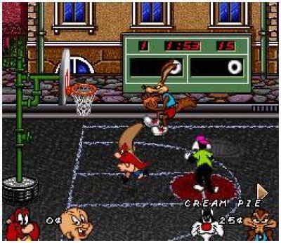 Screen ze hry Looney Tunes B-Ball