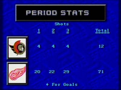 Screen ze hry NHL 94