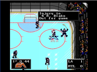 Screen ze hry NHL 94