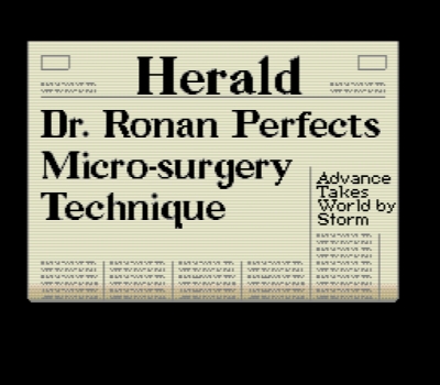 Screen ze hry Rex Ronan: Experimental Surgeon