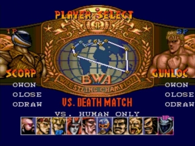 Screen ze hry Saturday Night Slam Masters